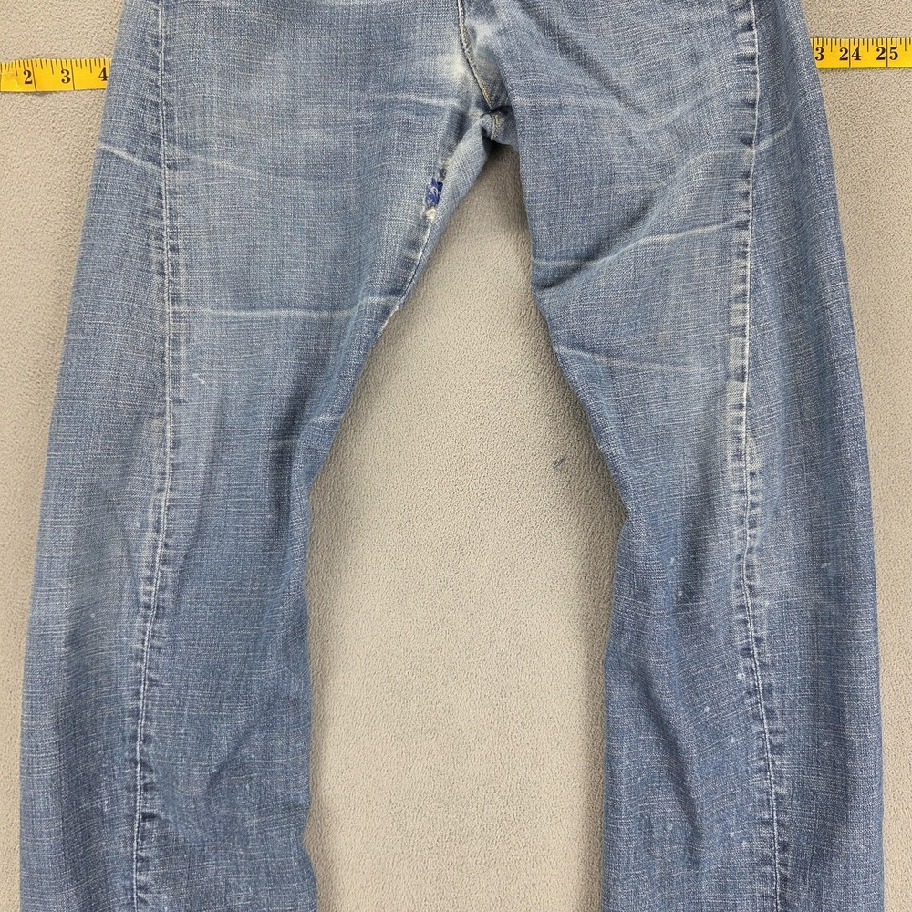 Vintage Levis Engineered Jeans Womens 28x32 Blue Twisted Button Fly - Picture 11 of 16